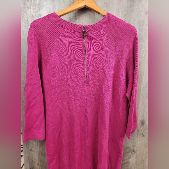 Joseph Ribkoff NWT Mini Pink Knit Bodycon Dress Women's Size Medium - Picture 9 of 12